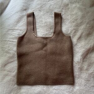 abercrombie knit tank top